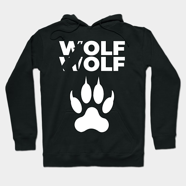 Cool Wolf Hoodie by RoyaltyDesign